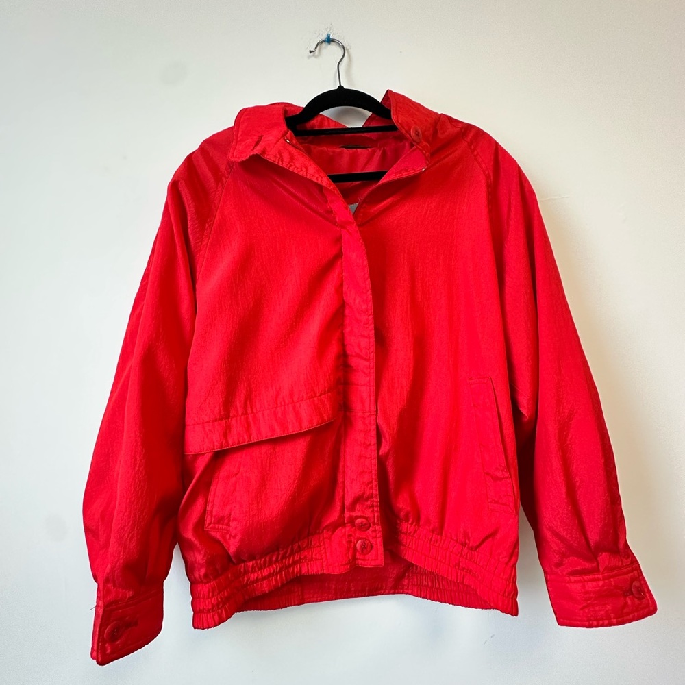 Red Women's Puffer Jacket